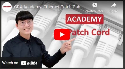 CRX Academy: Struktur Kabel Patch Ethernet